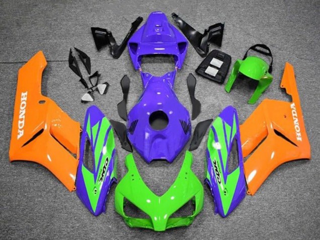2004-2005 Honda CBR1000RR Motorcycle Fairings - Purple Green Orange Canada