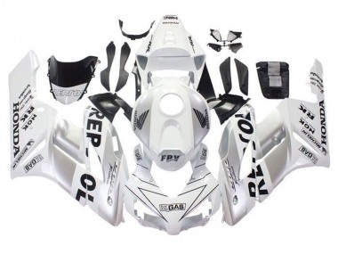 Cheap 2004-2005 Honda CBR1000RR Motorcycle Fairings - White Silver Black Repsol Canada