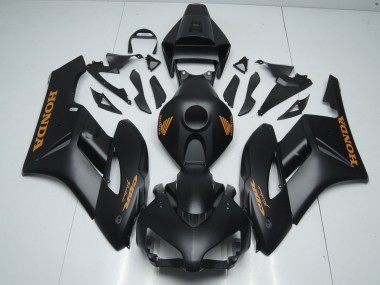 Cheap 2004-2005 Honda CBR1000RR Motorcycle Fairings - Matte Black Orange Decals Canada