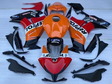 Cheap 2012-2016 Honda CBR1000RR Motorcycle Fairing - Orange White Red Glossy Black Repsol Canada