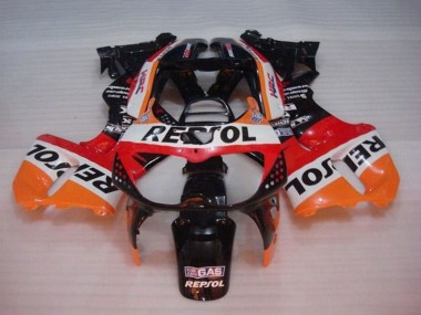 Cheap 1994-1995 Honda CBR900RR 893 Motorcycle Fairings - Orange White Red Glossy Black Repsol Canada