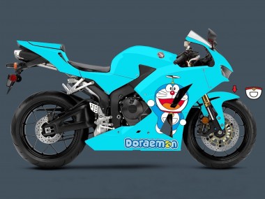 Cheap 2013-2023 Honda CBR600RR Motorcycle Fairings - Light Blue Doraemon Canada