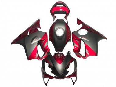 Cheap 2001-2003 Honda CBR600 F4i Motorcycle Fairings - Red Matte Black Canada