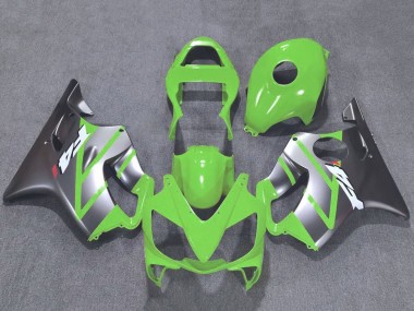 Cheap 2001-2003 Honda CBR600 F4i Motorcycle Fairings - Silver Green Canada