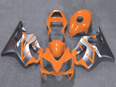 Cheap 2001-2003 Honda CBR600 F4i Motorcycle Fairings - Silver Orange Canada