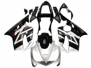 Cheap 2001-2003 Honda CBR600 F4i Motorcycle Fairings - Silver Glossy Black Canada