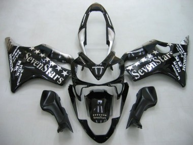 Cheap 2004-2007 Honda CBR600 F4i Motorcycle Fairings - Glossy Black SevenStars Canada