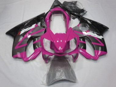 Cheap 2004-2007 Honda CBR600 F4i Motorcycle Fairings - Pink Grey Glossy Black Canada