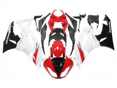 Cheap 2009-2012 Kawasaki ZX6R Motorcycle Fairings - Red White Black Canada