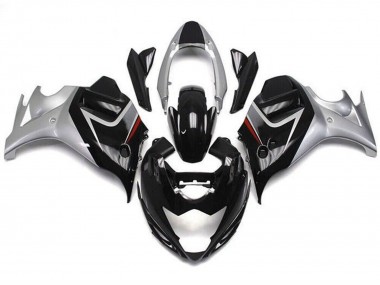 Cheap 2008-2013 Suzuki GSX650F Motorcycle Fairings - Glossy Black Silver Canada