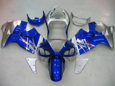 Cheap 1996-2007 Suzuki GSXR 1300 Hayabusa Motorcycle Fairings - Blue Silver Red Canada