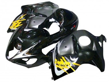 Cheap 1996-2007 Suzuki GSXR 1300 Hayabusa Motorcycle Fairings - Glossy Black Silver Yellow Canada