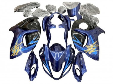 Cheap 2008-2020 Blue Black Light Blue Gold Suzuki GSXR 1300 Hayabusa Motorcycle Fairings Canada