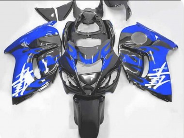 Cheap 2008-2020 Black Blue Flame Suzuki GSXR 1300 Hayabusa Motorcycle Fairings Canada