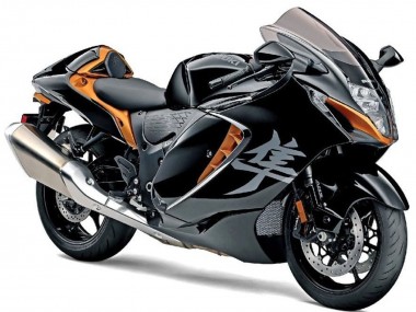 Cheap 2021-2025 Black Gold Suzuki GSXR 1300 Hayabusa Motorcycle Fairings Canada