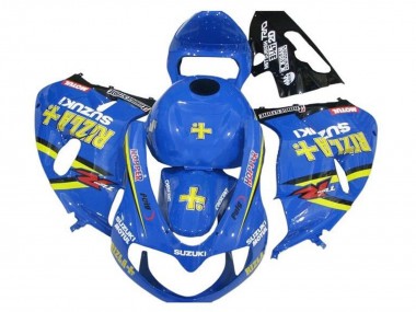 Cheap 1998-2003 Suzuki TL1000R Motorcycle Fairings - Blue Yellow Black Rizla Hopper Motul Canada