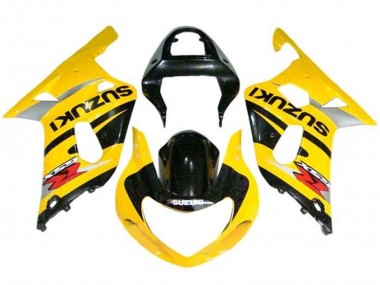 Cheap 2000-2002 Suzuki GSXR1000 Motorcycle Fairings - Yellow Grey Black Canada