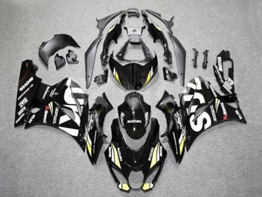 Cheap 2017-2024 Suzuki GSXR1000 Motorcycle Fairings - Black White Yellow Canada