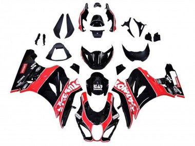 Cheap 2017-2024 Suzuki GSXR1000 Motorcycle Fairings - Glossy Black Red White Pinstripe Canada