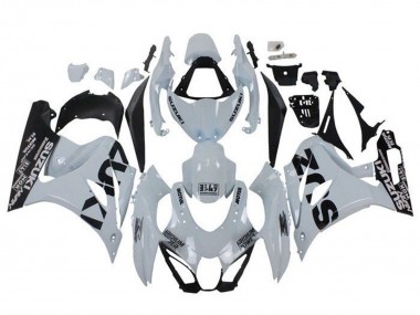 Cheap 2017-2024 Suzuki GSXR1000 Motorcycle Fairings - White Black Canada