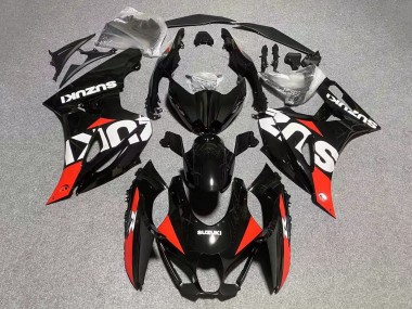 Cheap 2017-2024 Suzuki GSXR1000 Motorcycle Fairings - Black Red White Canada
