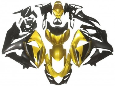 Cheap 2009-2016 Suzuki GSXR 1000 Motorcycle Fairings - Gold Black Dark Grey Canada