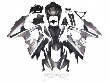 Cheap 2008-2010 Suzuki GSXR 600 / GSXR 750 Motorcycle Fairings - Silver White Matte Black Canada