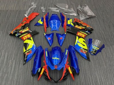 Cheap 2011-2024 Suzuki GSXR 600 / GSXR 750 Motorcycle Fairings - Blue Red Yellow Black Canada