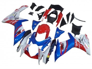 Cheap 2011-2024 Suzuki GSXR 600 / GSXR 750 Motorcycle Fairings - Blue White Red Motul Canada