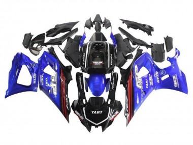 Cheap 2021-2024 Yamaha YZF R7 Motorcycle Fairings - Black Blue Red Stripe Canada
