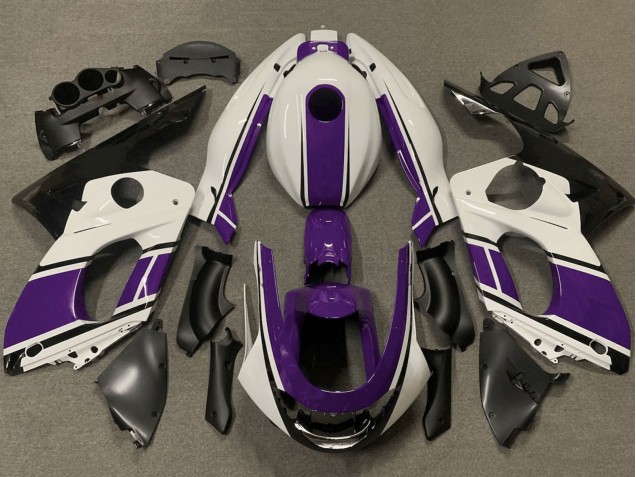 1996-2007 Yamaha YZF600R Thundercat Motorcycle Fairings - White Purple Black Canada