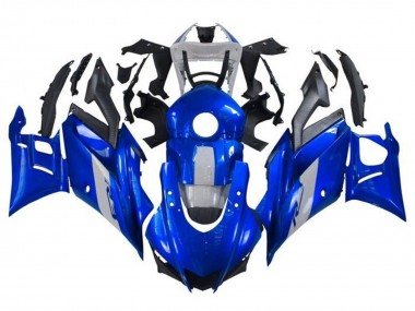 Cheap 2019-2021 Yamaha YZF R3/R25 Motorcycle Fairings - Blue Grey Black Canada