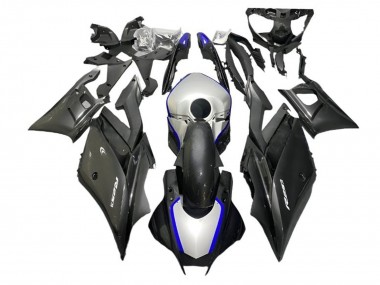 Cheap 2022-2024 Yamaha YZF R3/R25 Motorcycle Fairings - Silver Blue Black Carbon Fiber Style Canada