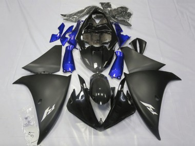Cheap 2009-2011 Yamaha YZF 1000 R1 Motorcycle Fairings - Glossy Black Matte Black Blue Canada