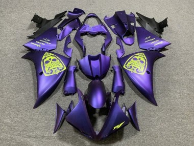 Cheap 2012-2014 Yamaha YZF 1000 R1 Motorcycle Fairings - Purple Neon Yellow Canada