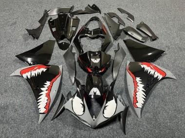 Cheap 2012-2014 Yamaha YZF 1000 R1 Motorcycle Fairings - Glossy Black White Red Shark Canada