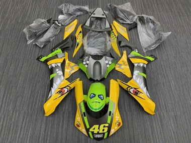 Cheap 2015-2019 Yamaha YZF 1000 R1 Motorcycle Fairings - Yellow Green Shark 46 Canada
