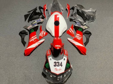 Cheap 2015-2019 Yamaha YZF 1000 R1 Motorcycle Fairings - White Red Black Green Monster Milwaukee 334 Canada