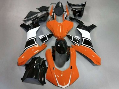 Cheap 2015-2019 Yamaha YZF 1000 R1 Motorcycle Fairings - White Orange Glossy Black Canada