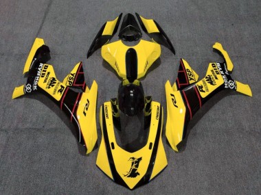 Cheap 2015-2019 Yamaha YZF 1000 R1 Motorcycle Fairings - Yellow Red Black Canada