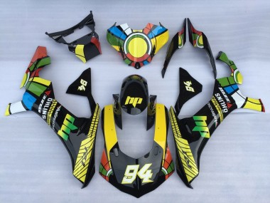 Cheap 2015-2019 Yamaha YZF 1000 R1 Motorcycle Fairings - White Blue Green Yellow Red Color Wheel 94 Canada