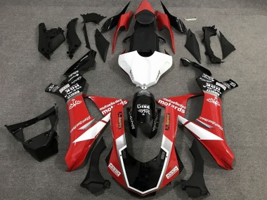 Cheap 2020-2025 Yamaha YZF 1000 R1 Motorcycle Fairings - Red White Glossy Black Sam Canada