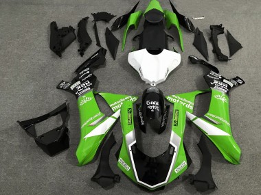 Cheap 2020-2025 Yamaha YZF 1000 R1 Motorcycle Fairings - Green White Glossy Black Sam Canada