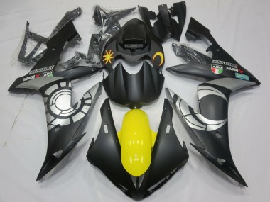 Cheap 2004-2006 Yamaha YZF 1000 R1 Motorcycle Fairings - Matte Black Silver Yellow Canada