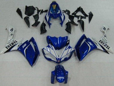 Cheap 2007-2008 Yamaha YZF 1000 R1 Motorcycle Fairings - Blue White Black M1 Canada