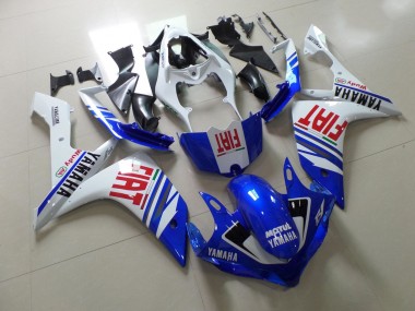 Cheap 2007-2008 Yamaha YZF 1000 R1 Motorcycle Fairing - White Blue Red Fiat Canada