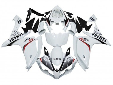 Cheap 2007-2008 Yamaha YZF 1000 R1 Motorcycle Fairings - White Red Black Stripe M1 Canada
