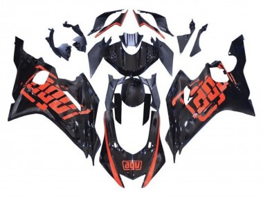 Cheap 2017-2025 Yamaha YZF R6 Motorcycle Fairings - Glossy Black Red AGV Canada