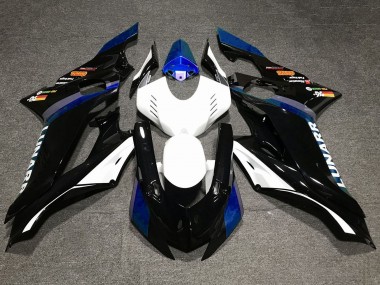 Cheap 2017-2025 Yamaha YZF R6 Motorcycle Fairings - White Blue Glossy Black Canada