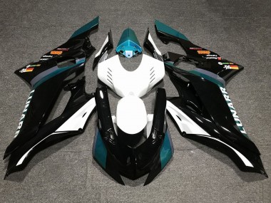 Cheap 2017-2025 Yamaha YZF R6 Motorcycle Fairings - White Teal Blue Glossy Black Canada
